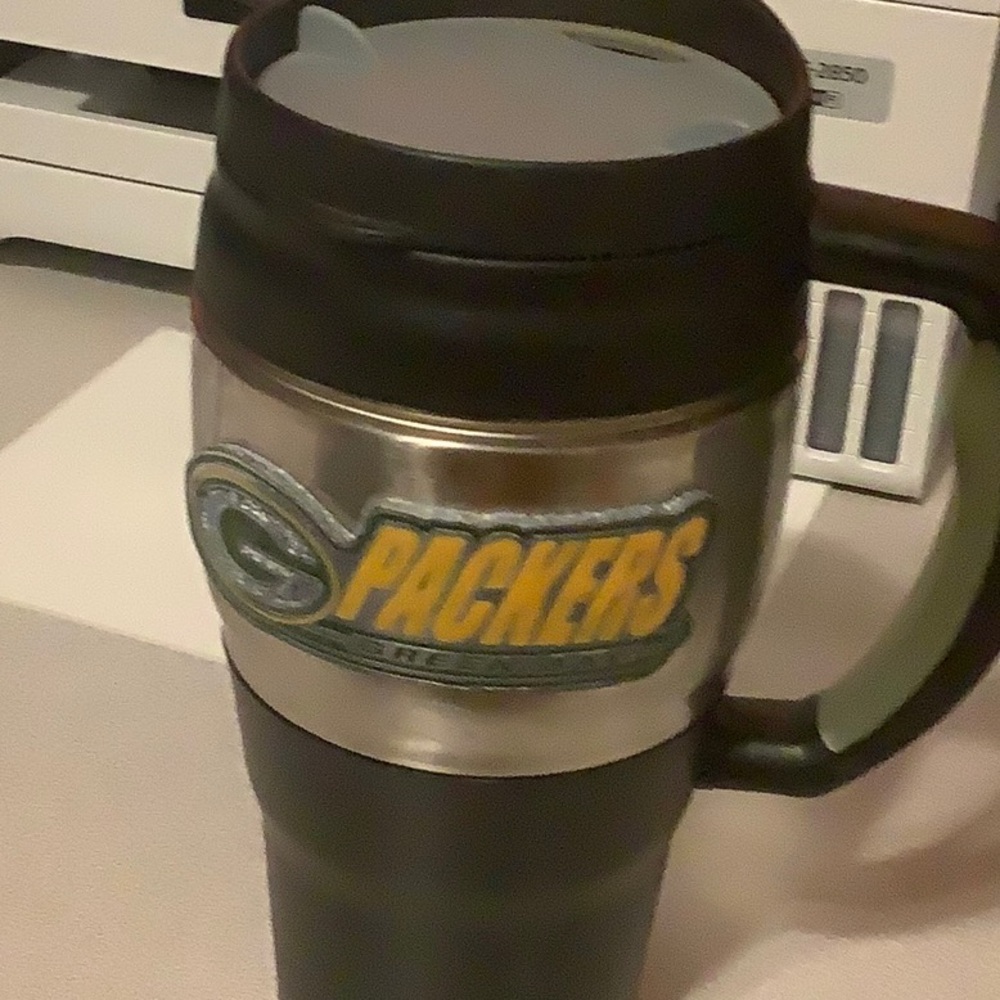Green Bay Packers coffee travel mug
